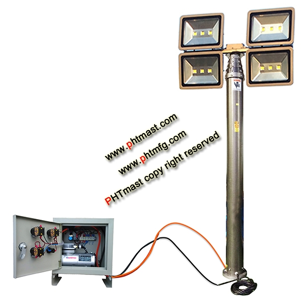 9m LED Lights Mast Tower System