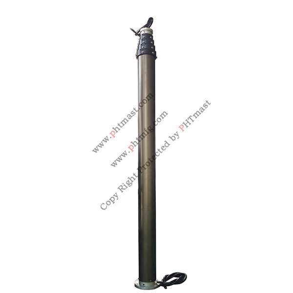 9m CCTV mast for IP cameras