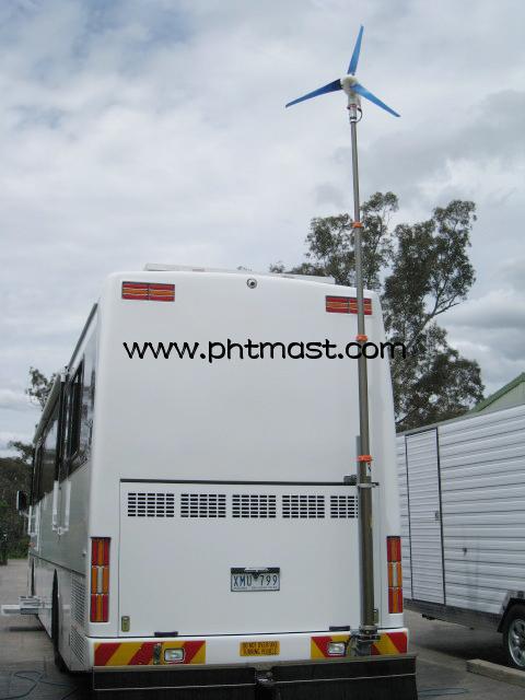 Telescopic Mast for Wind Turbine