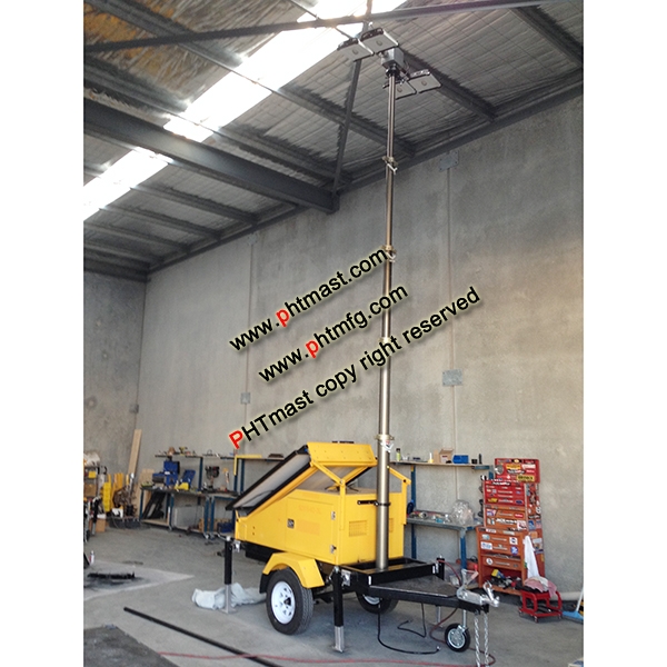 6m Solar Lighting Tower
