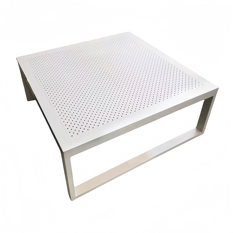 ステンレス製収納ラック付きテーブル