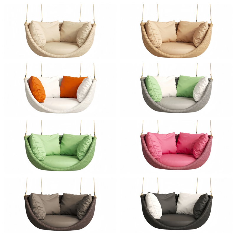 バルコニー用吊り揺り椅子