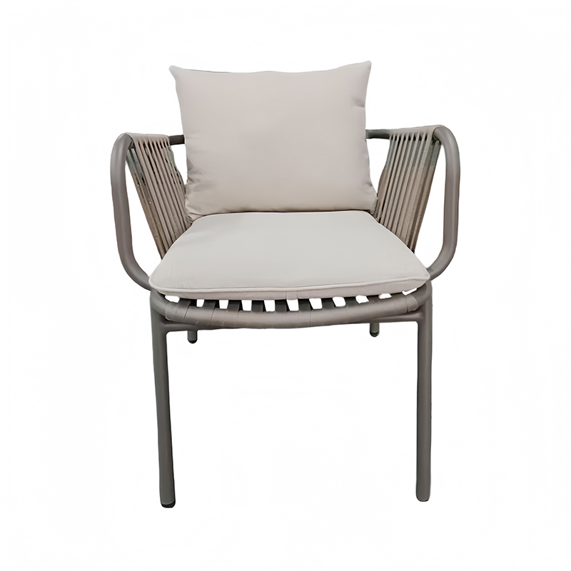 アウトドア縄編み椅子