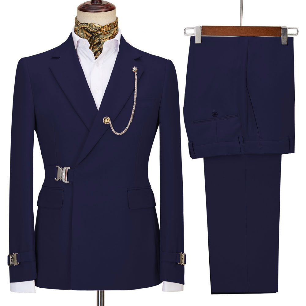 Two-piece suits, casual business suits, groomsmen, hostess