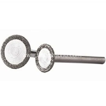Electroplated diamond blade with shank