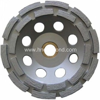 4.5" DOUBLE ROW DIAMOND CUP WHEEL