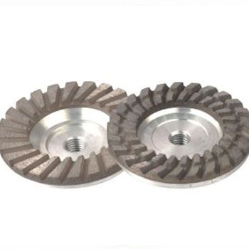 Diamond Swirling Aluminum Cup Grind Wheel