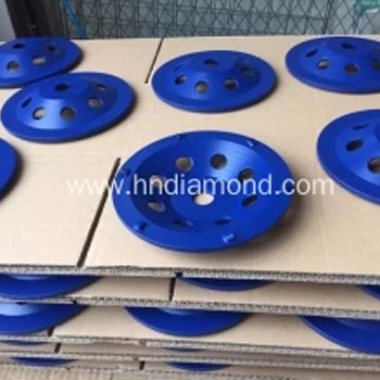 7" 6 Segment Single Row PCD Cup Wheel