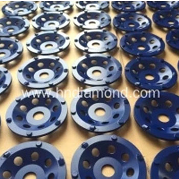 PCD Cup Wheel with TCT tungsten carbide teeth