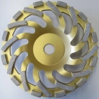 7 inch Concrete Diamond Grinding Wheel 24 pcs Segments