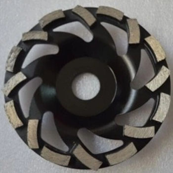 5 inch Concrete Diamond Grinding Wheel with 16 pcs Segments