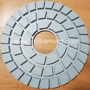 230mm 9 inch White Concrete Diamond Polishing Pad