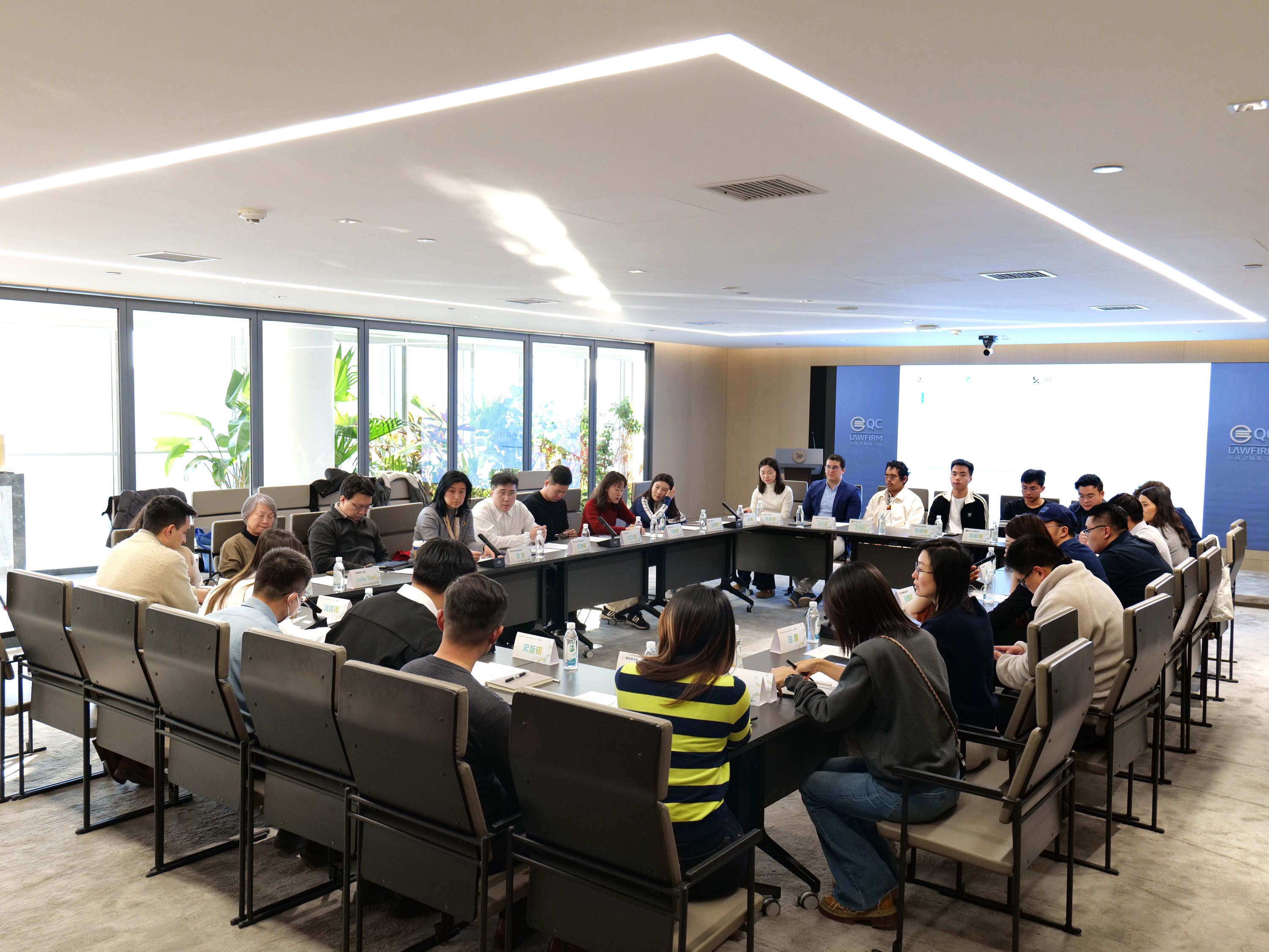 <span style="font-family:Microsoft YaHei;">国际高校中国校友会会客厅 现场</span>