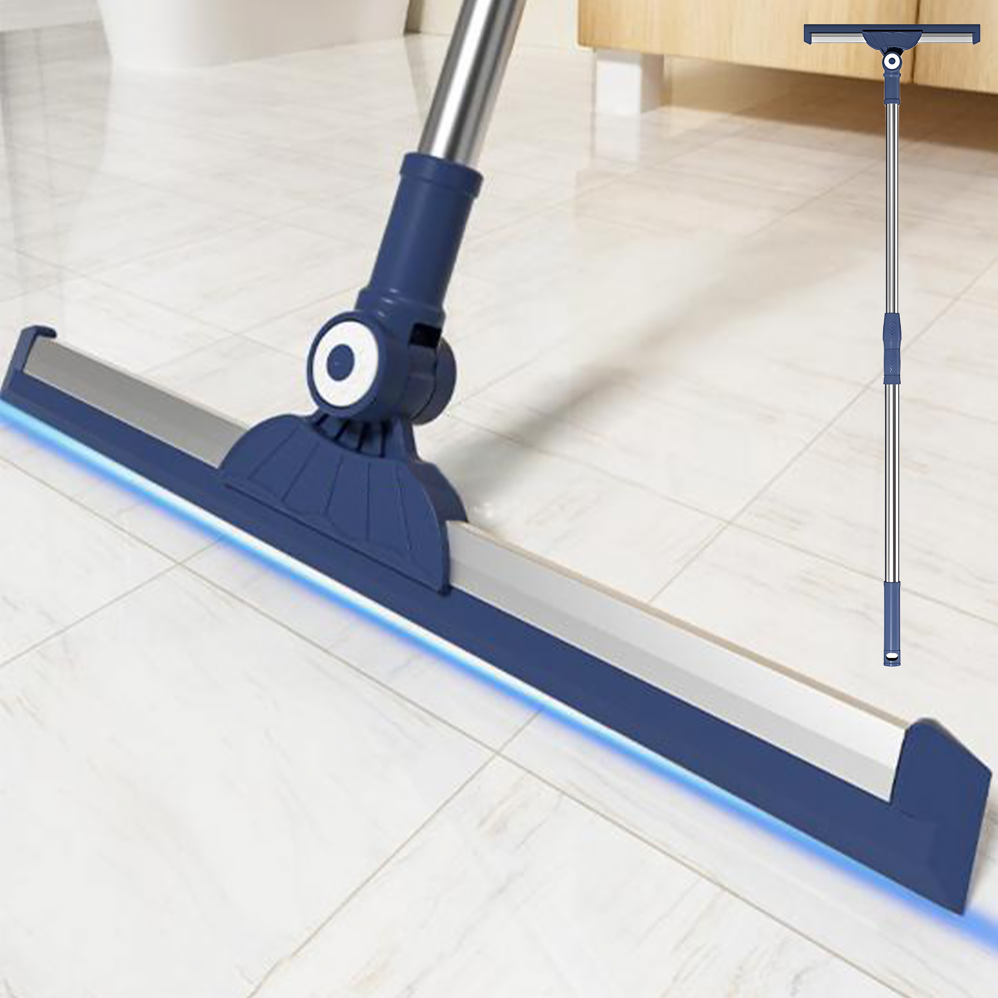 36cm Silicone Water Sweeping Broom & Toi