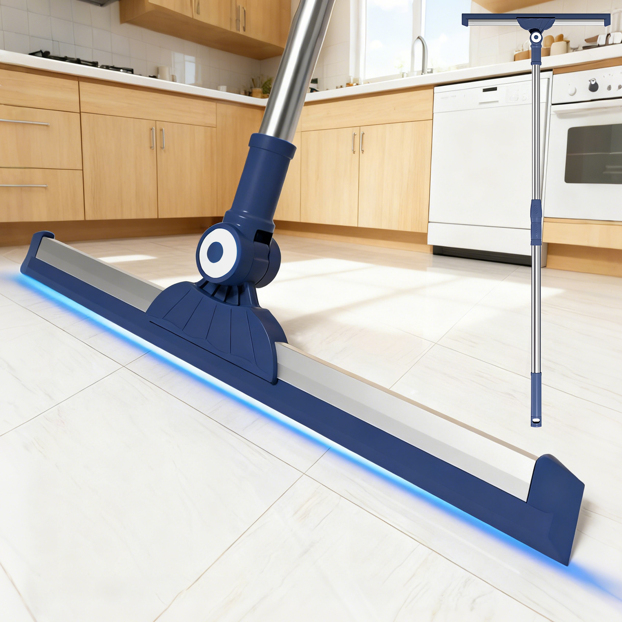 Adjustable 52cm Silicone Scraper Squeege