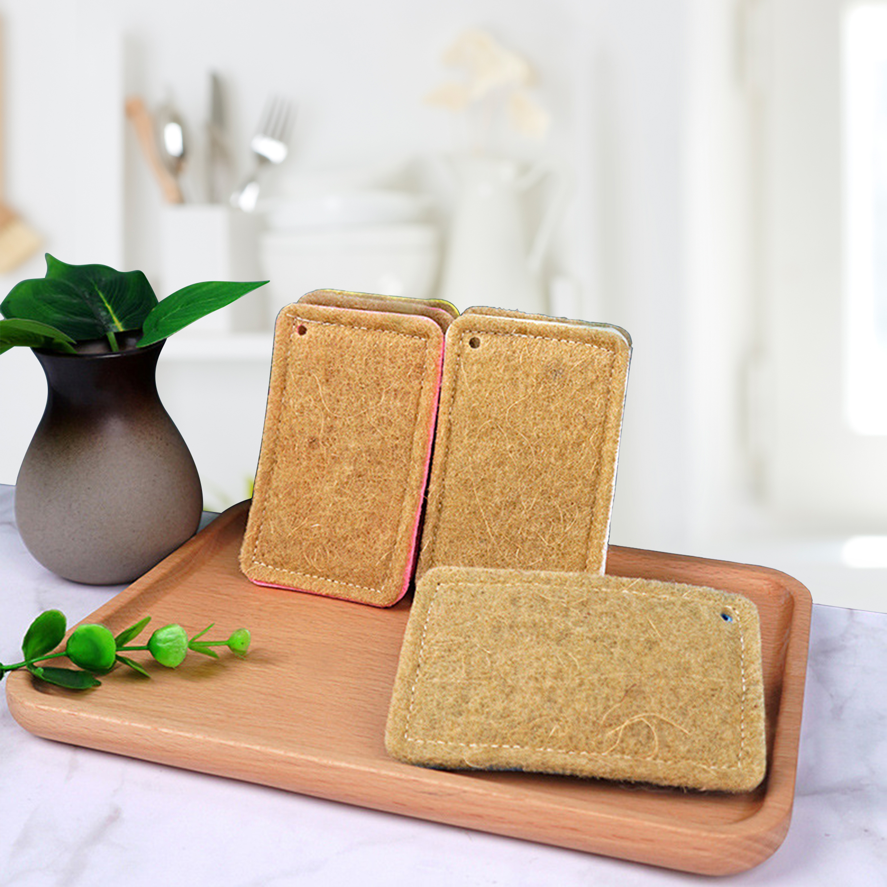 Hot Selling Biodegradable Compressed Woo