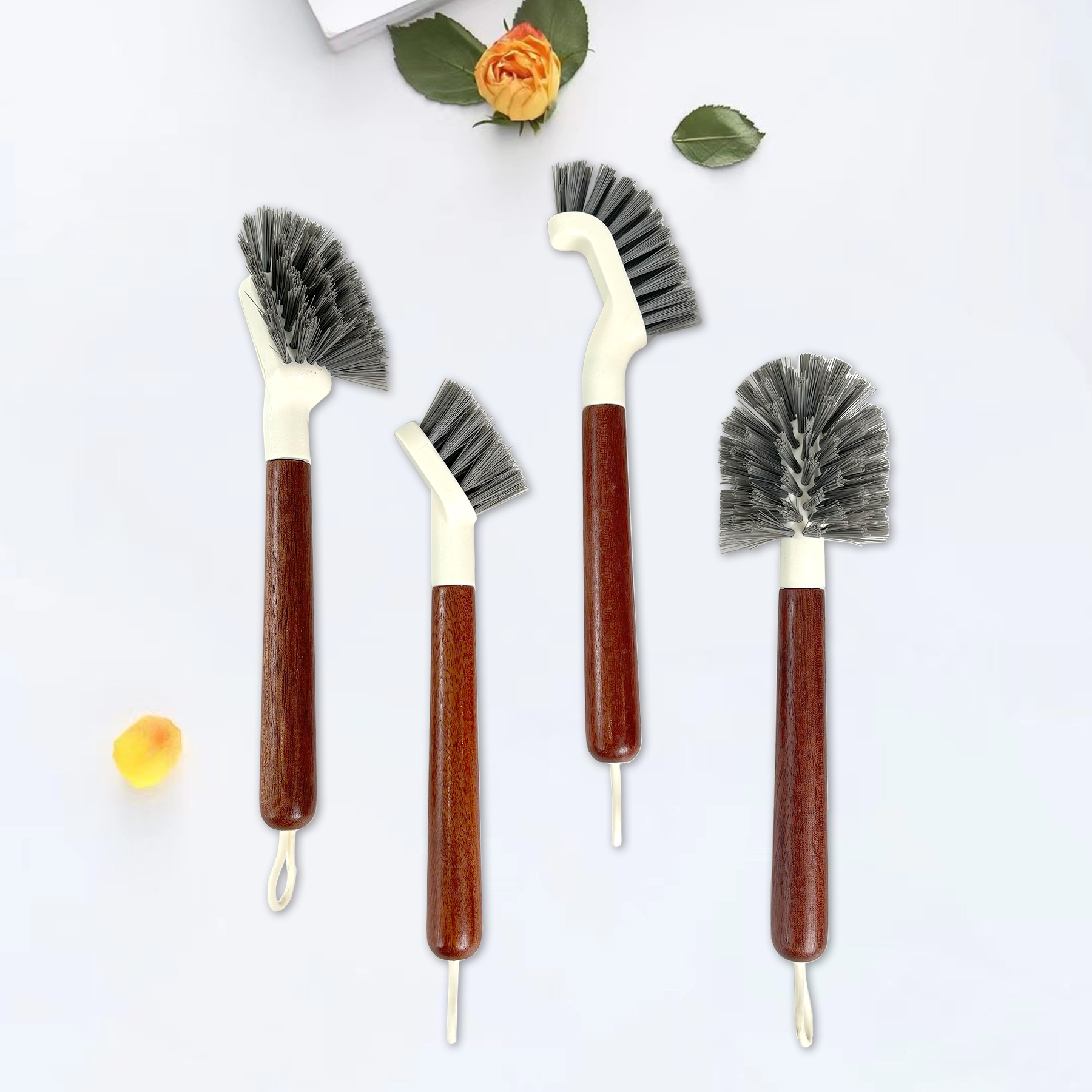 Eco-Friendly Long Handle Wood Cleaning B