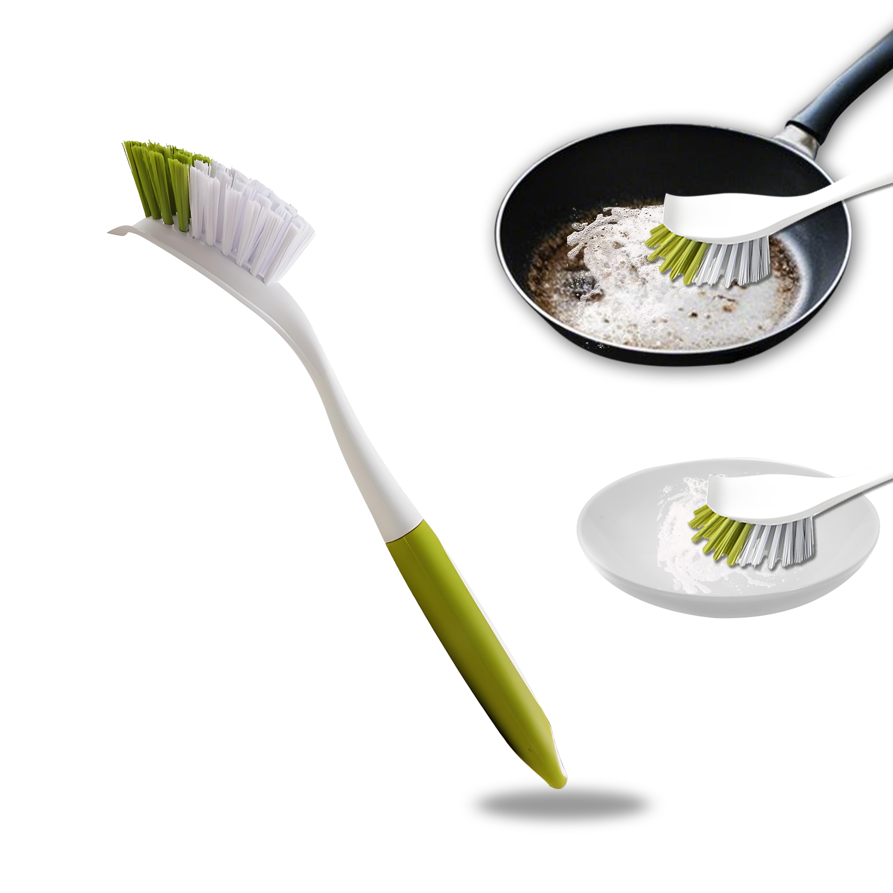 Long-Handle Plastic Dish Washing Cleanin
