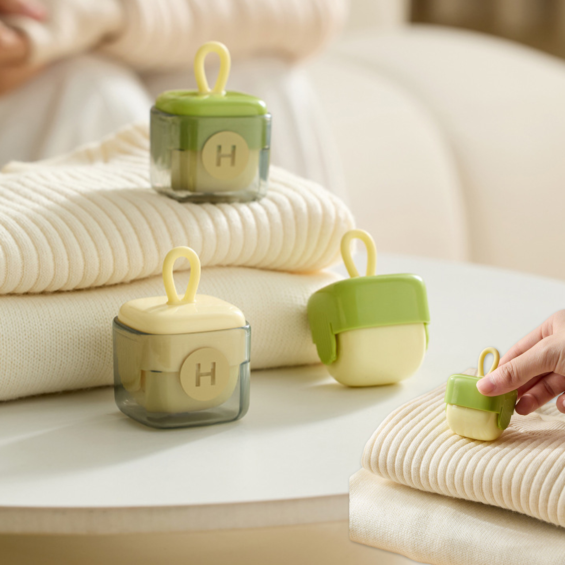 Reusable Portable Washable Mini Square L