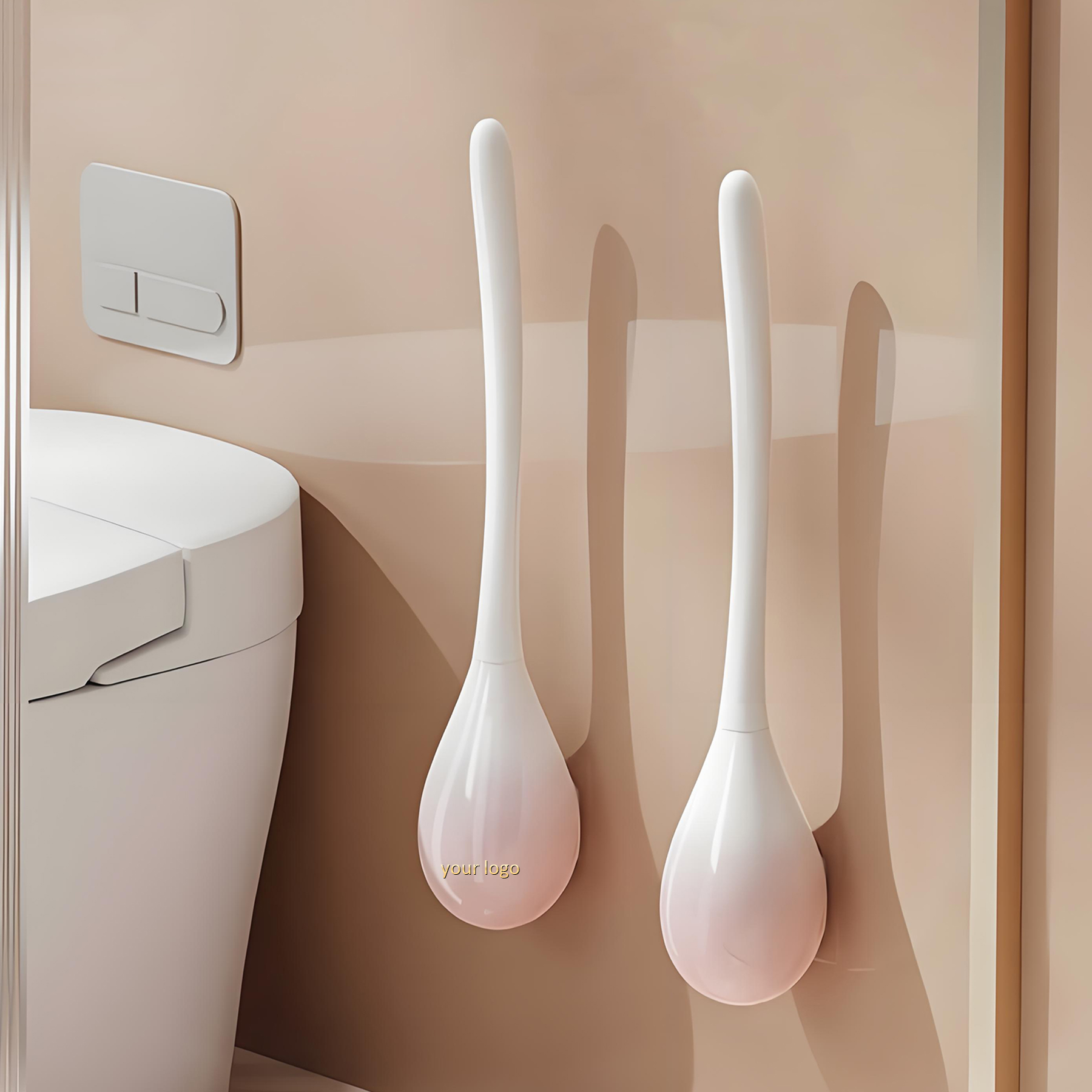 Wall-Mounted Plastic Household Cleaning 