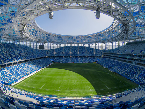 World Cup Stadium in Russia