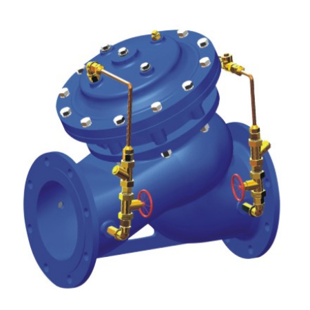 Diaphragm-Type Multi-Functional Water Pump Control Valve