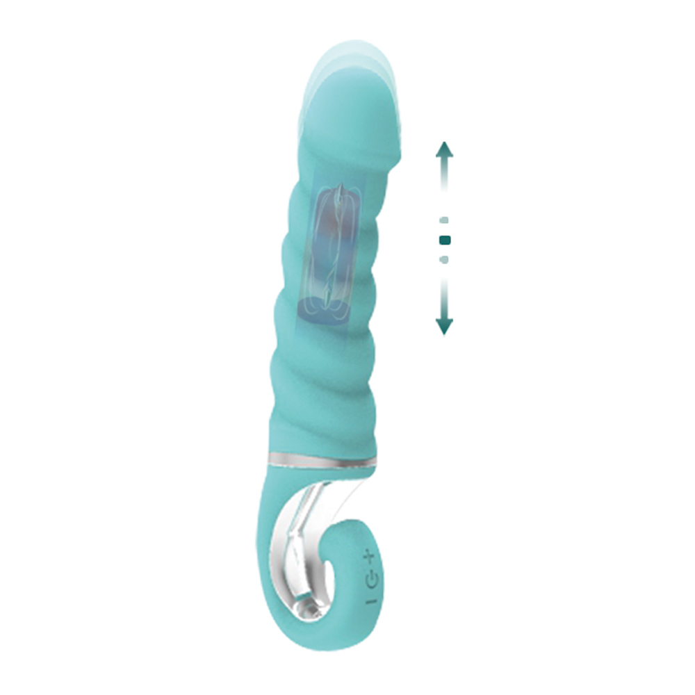 Silicone Rabbit Vibrator Finger Handle[NVM16402]