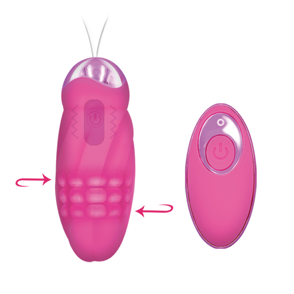 Remote Control Tongue Swirling&Vibration Love Egg[MLE19702]