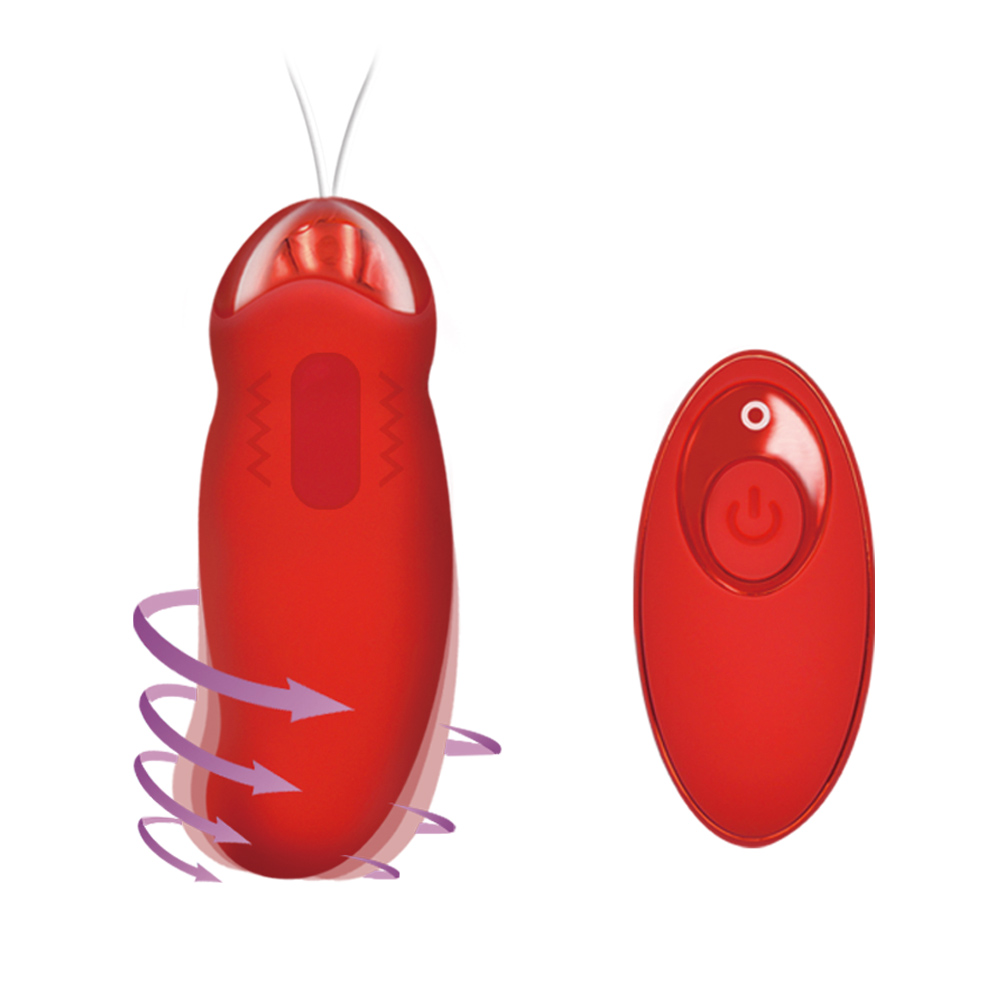 Remote Control Tongue Swirling&Vibration Love Egg[MLE19703]
