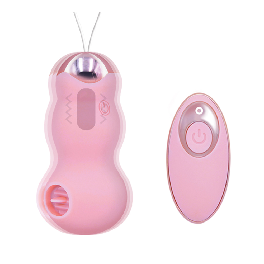 Remote Control Tongue lick&Vibration Love Egg[MLE19704]