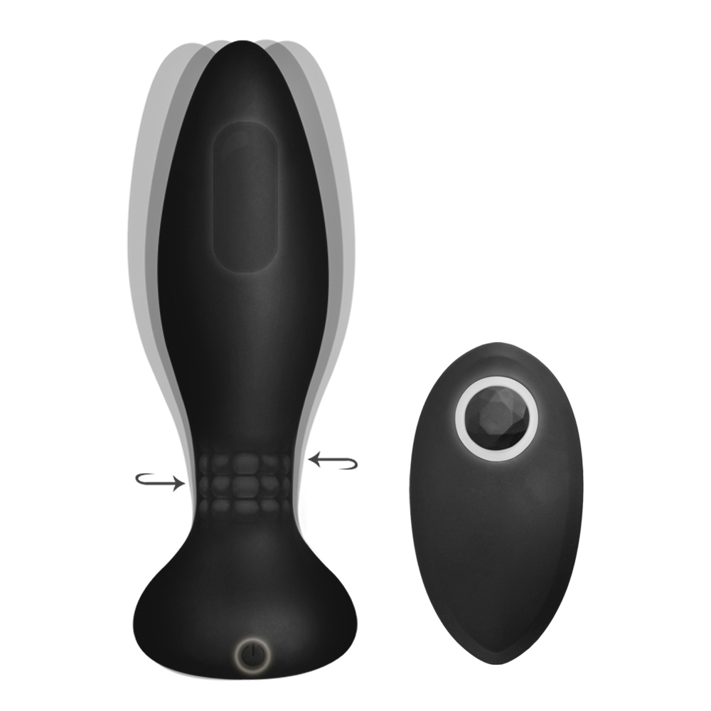 Remote Control Vibrating&Rotation Anal Plug [VAP31001]