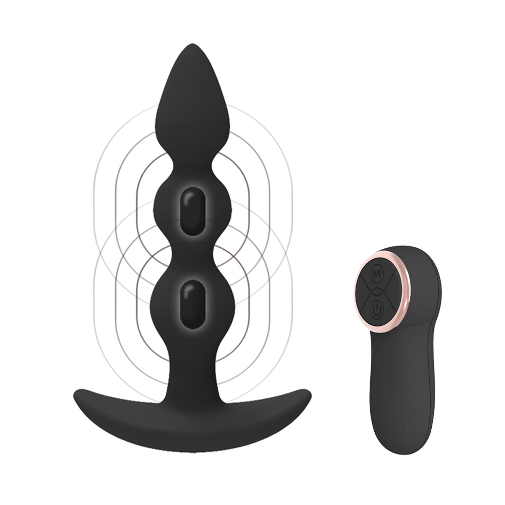 Silicone Remote Control Vibration Anal Plug[VAS12015]