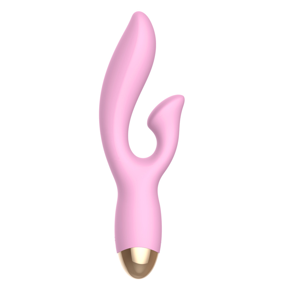 Silicone Vibrator with Shaft Female Stimulator[SWV15204]