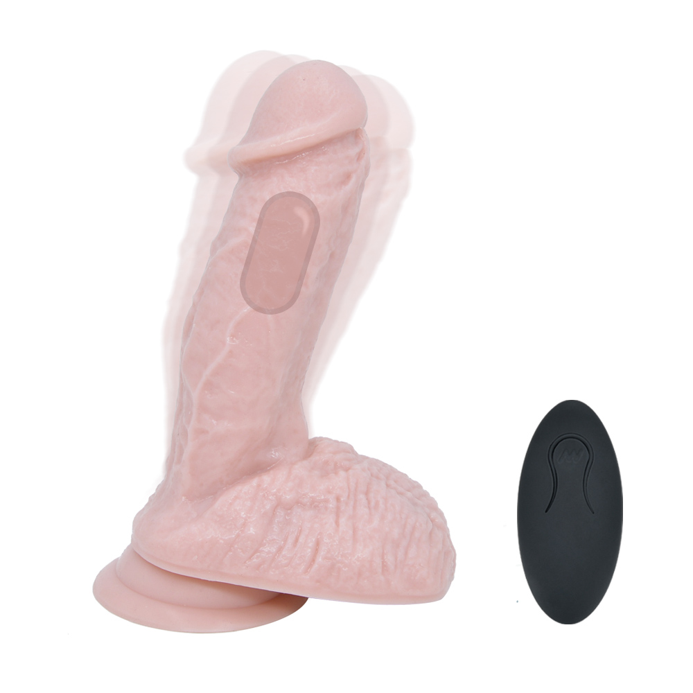 Wireless Silicone Remote Control Electric Dildo[UXY021W]
