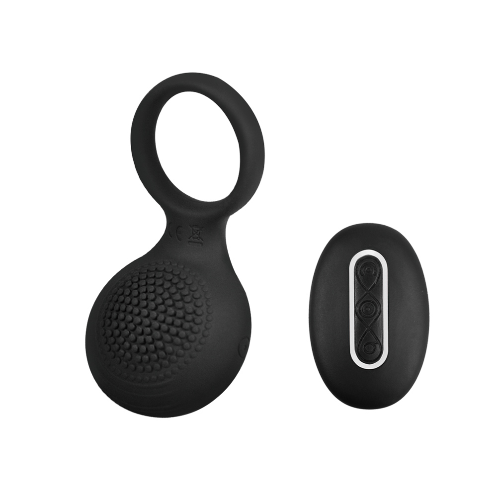 Remote Control Silicone Vibrating Cock Ring[COBM18002]