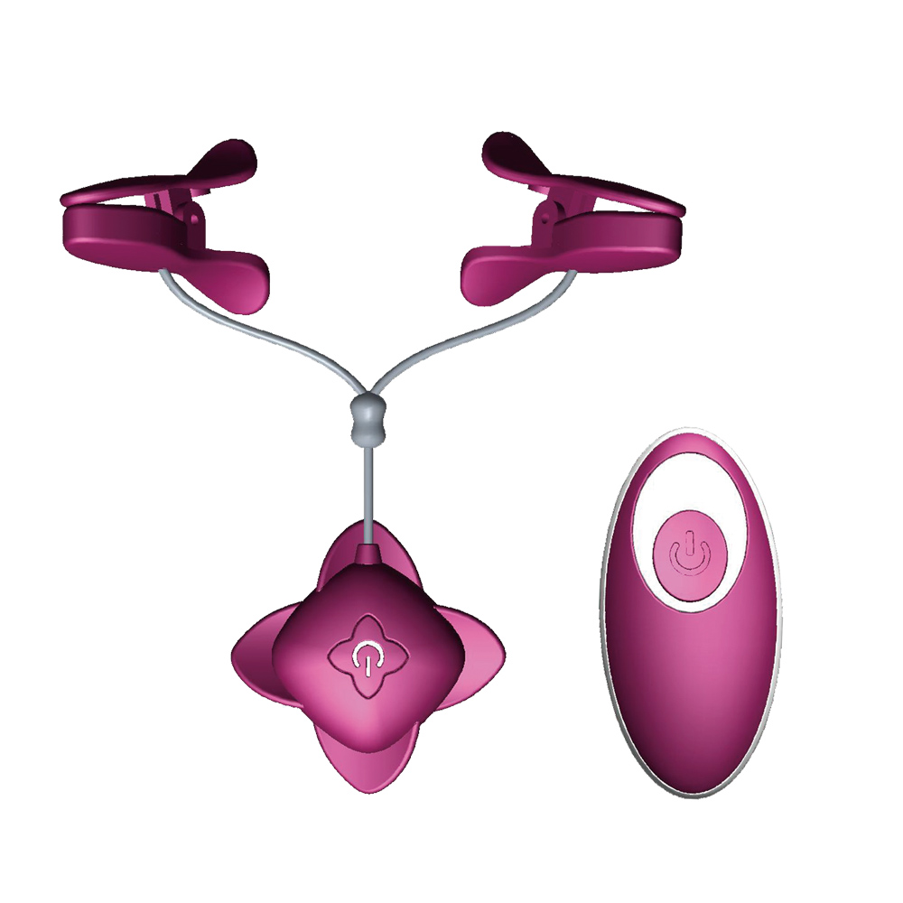 Remote Control Vibrating Nipple Clamp [YZR20103P]
