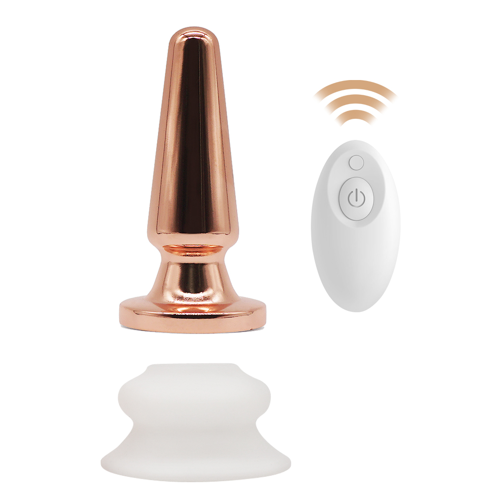 Remote Control Metal Vibraing Anal Plug[LXA22R03]