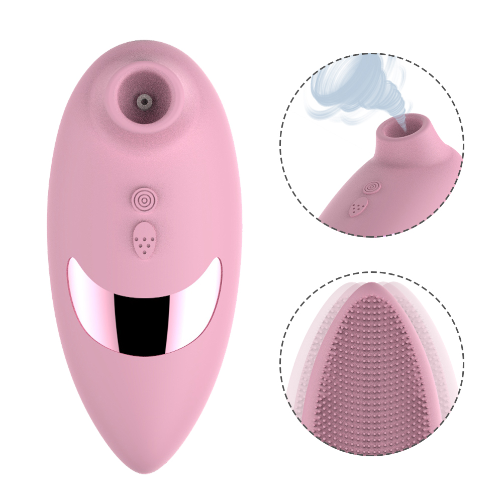 Silicone Vibrating Suction Face Washer Massager [SWV15207]