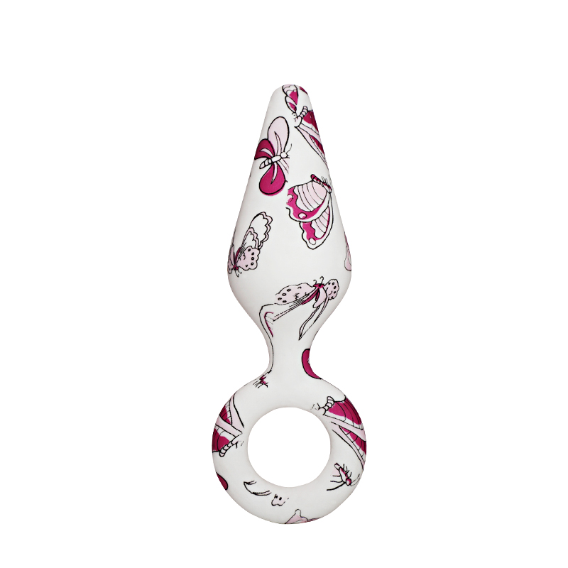 Water Transfer Printing Silicone Anal Plug[LXA21S04]