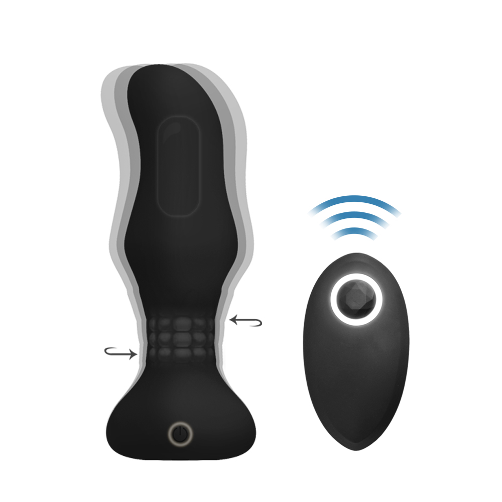Silicone Remote Rotation Anal Plug[RAP31031]