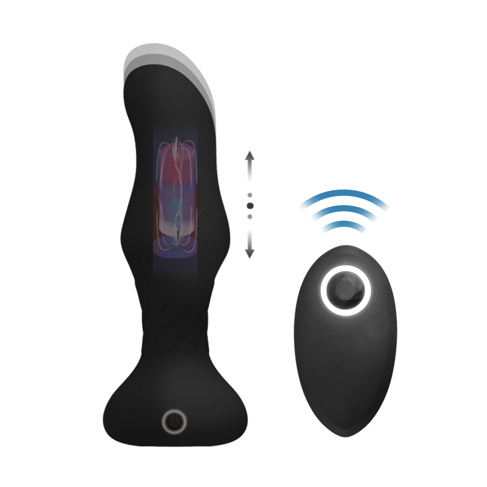 Silicone Remote Pulsating Anal Plug[PAP21031]
