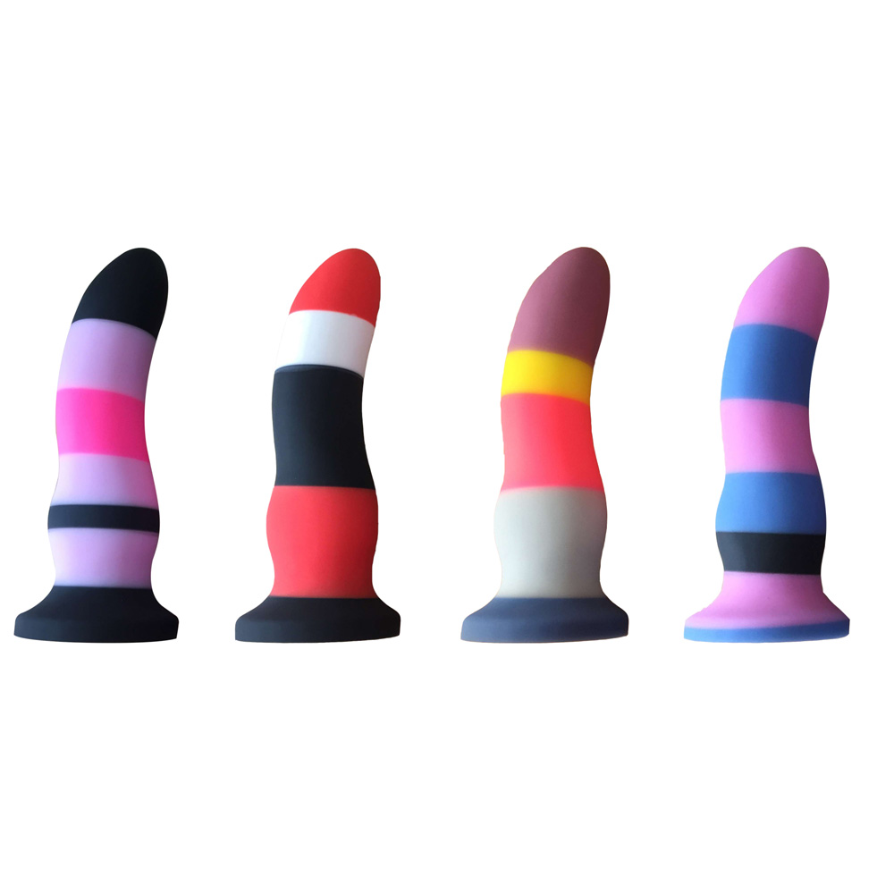 Colorful Silicone Anal Plug[DGL801C DGL802C DGL803C DGL804C]