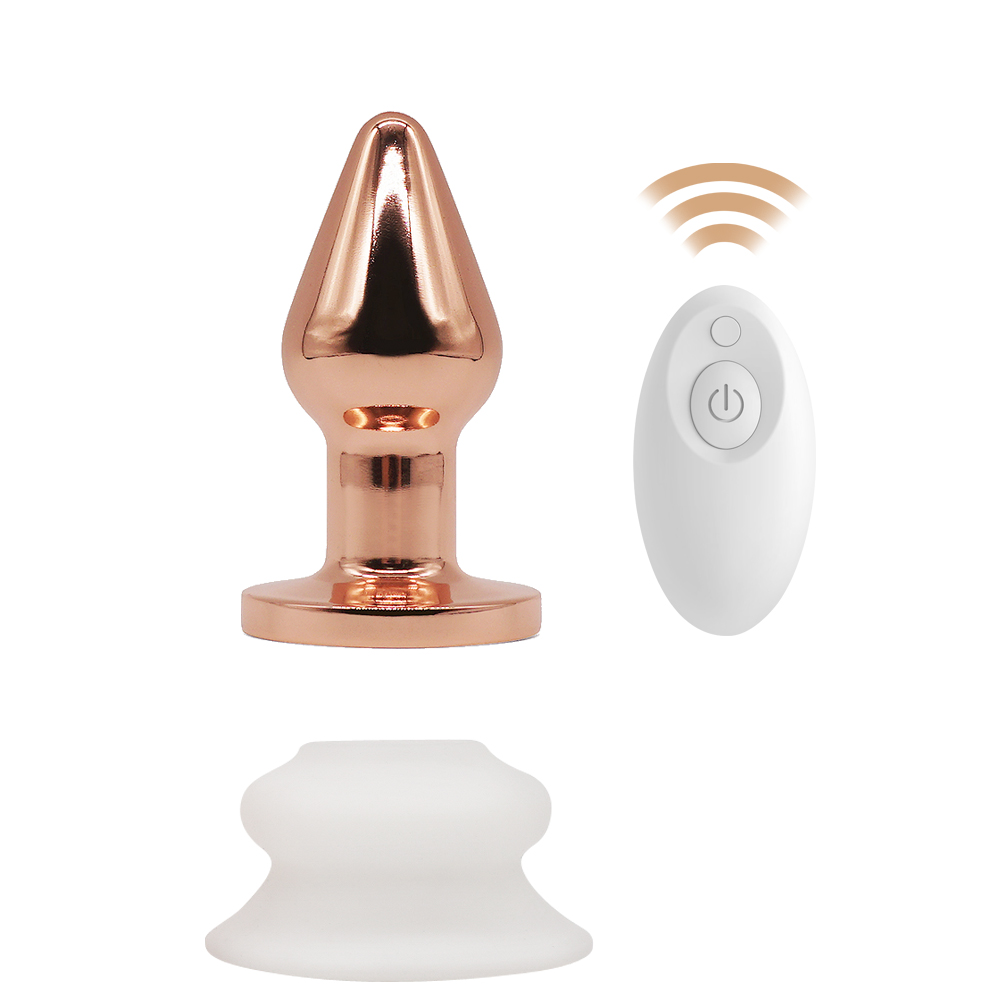Remote Control Metal Vibraing Anal Plug[LXA22R01]