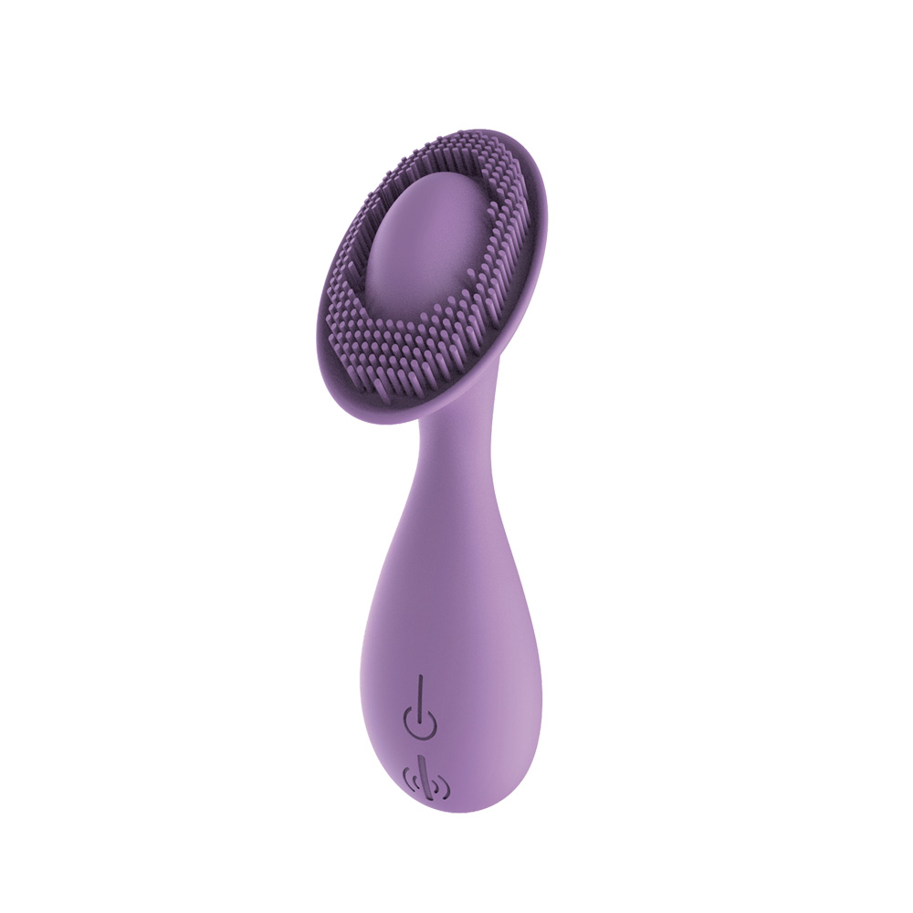 Silicone Battery Vibrator Rabbit[PBV13621]