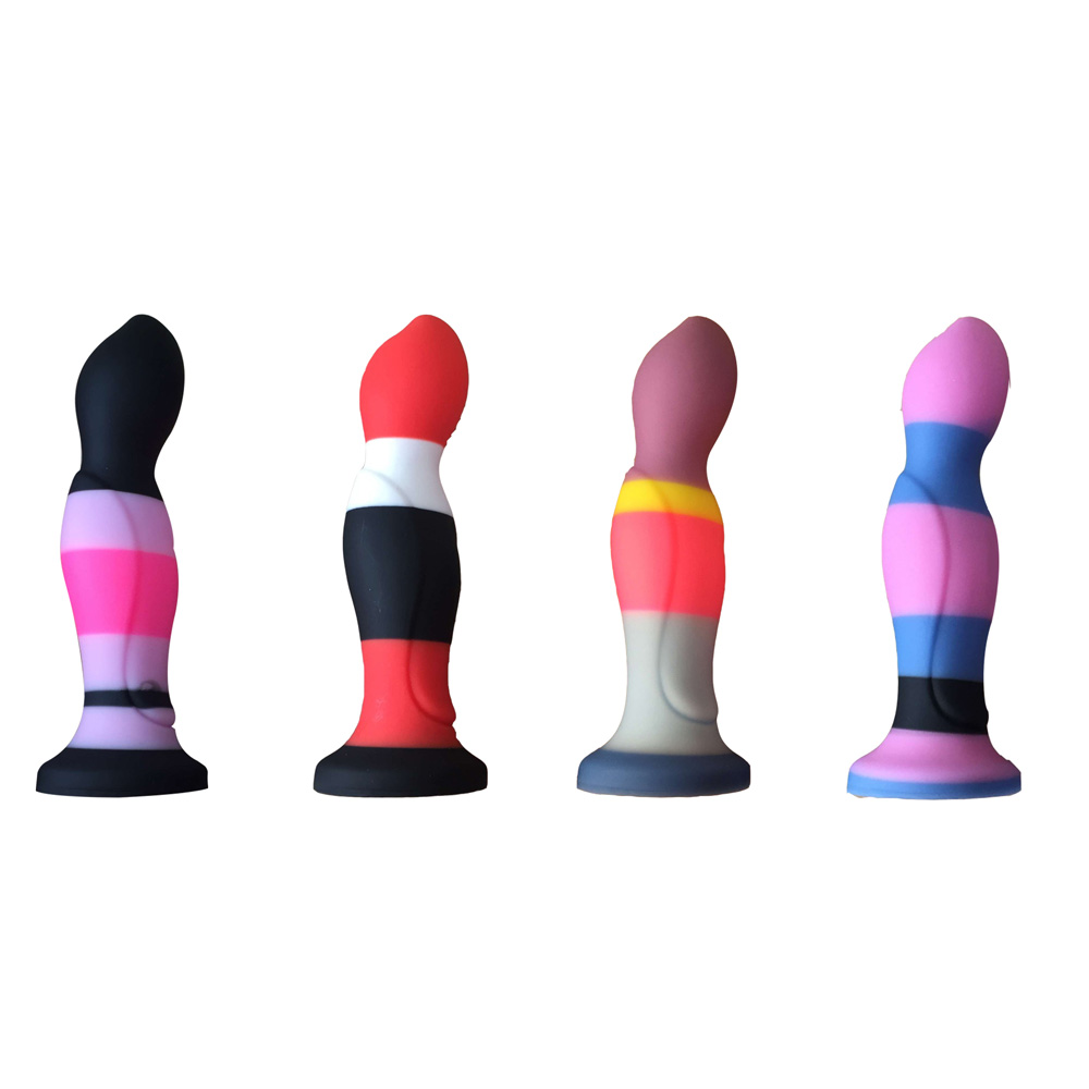 Colorful Silicone Anal Plug[DGL811C DGL812C DGL813C DGL814C]