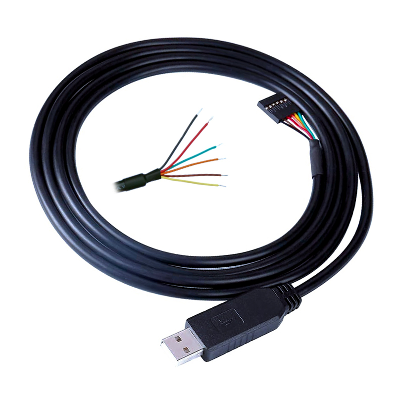 6 Pin FTDI Programming Cable with FT232RL Chip, USB to TTL Serial Converter Cable for Embedded Device Debugging