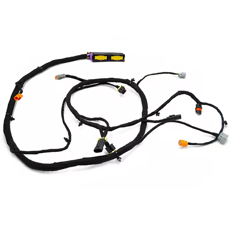 Custom Control Automotive Headlight Integrated Wiring Harness