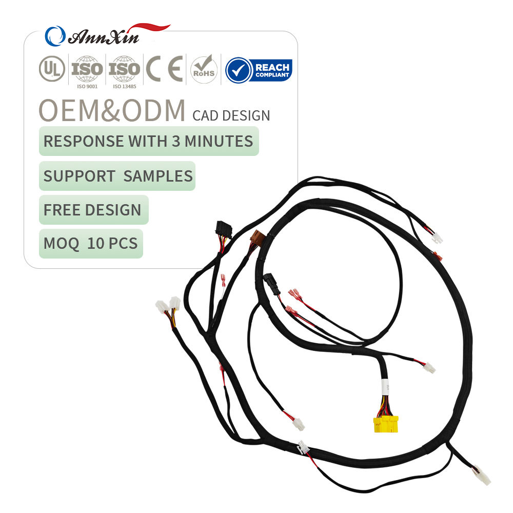 Custom Control Automotive Headlight Integrated Wiring Harness