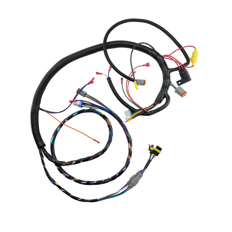 Custom Control Automotive Headlight Integrated Wiring Harness