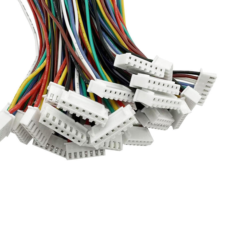 Custom JST ZH PH EH XH Electronic Connectors 2/3/4/5/6 Pin Wire Harnesses with 1.0 1.25 1.5 2.0 2.54mm Pitch